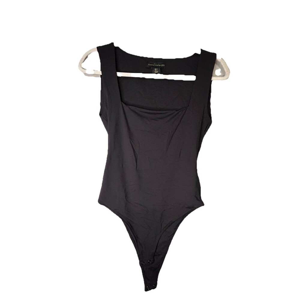 House of Harlow 1960 Women’s Black Classic Bodysuit Size S